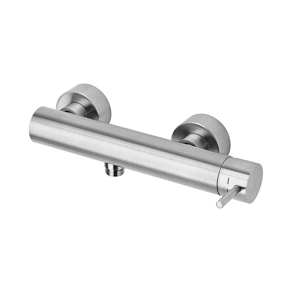 Miscelatore doccia serie Light modello LIG168ST steel looking Paffoni
