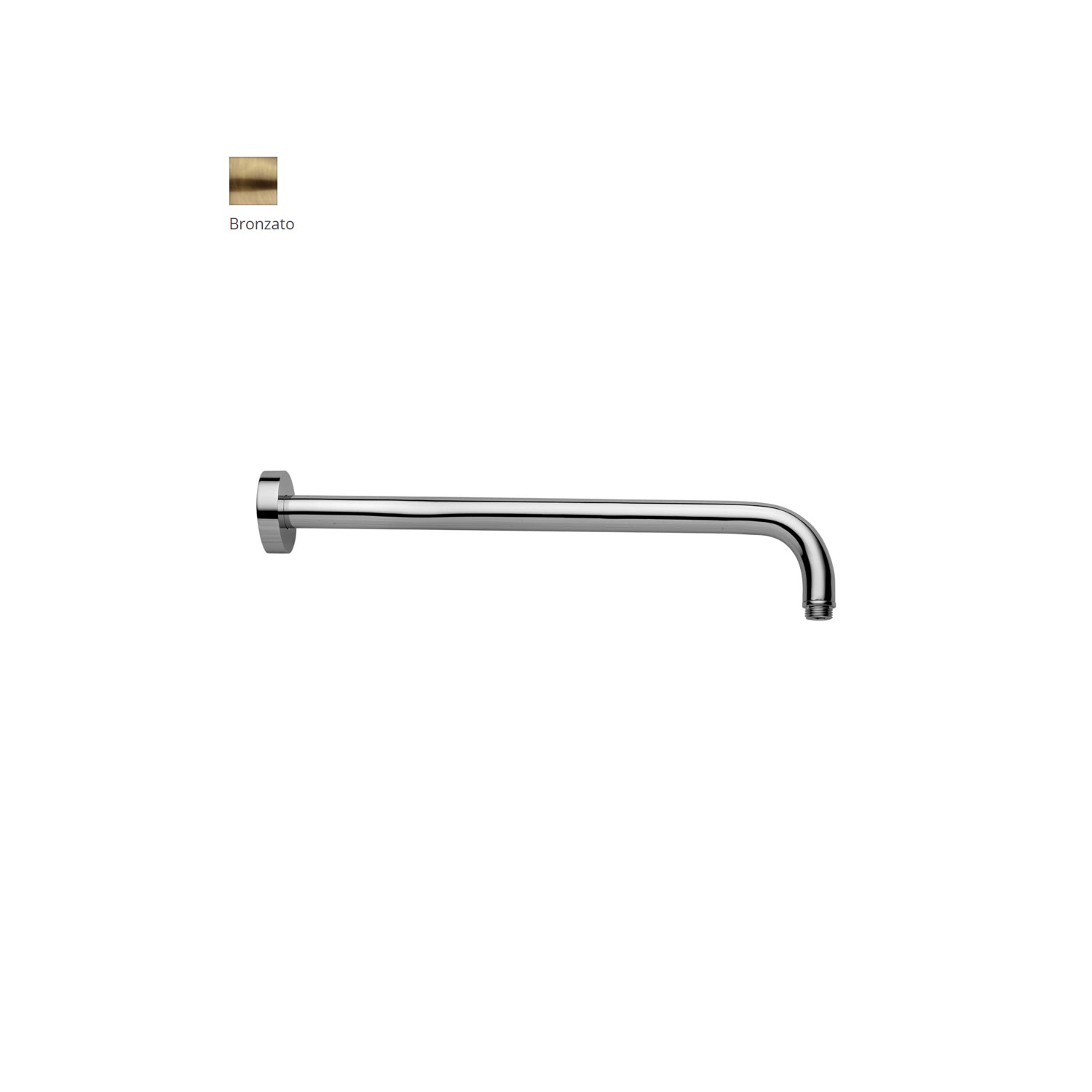 Braccio doccia Lusso l. 300 mm Paffoni - Bronzato