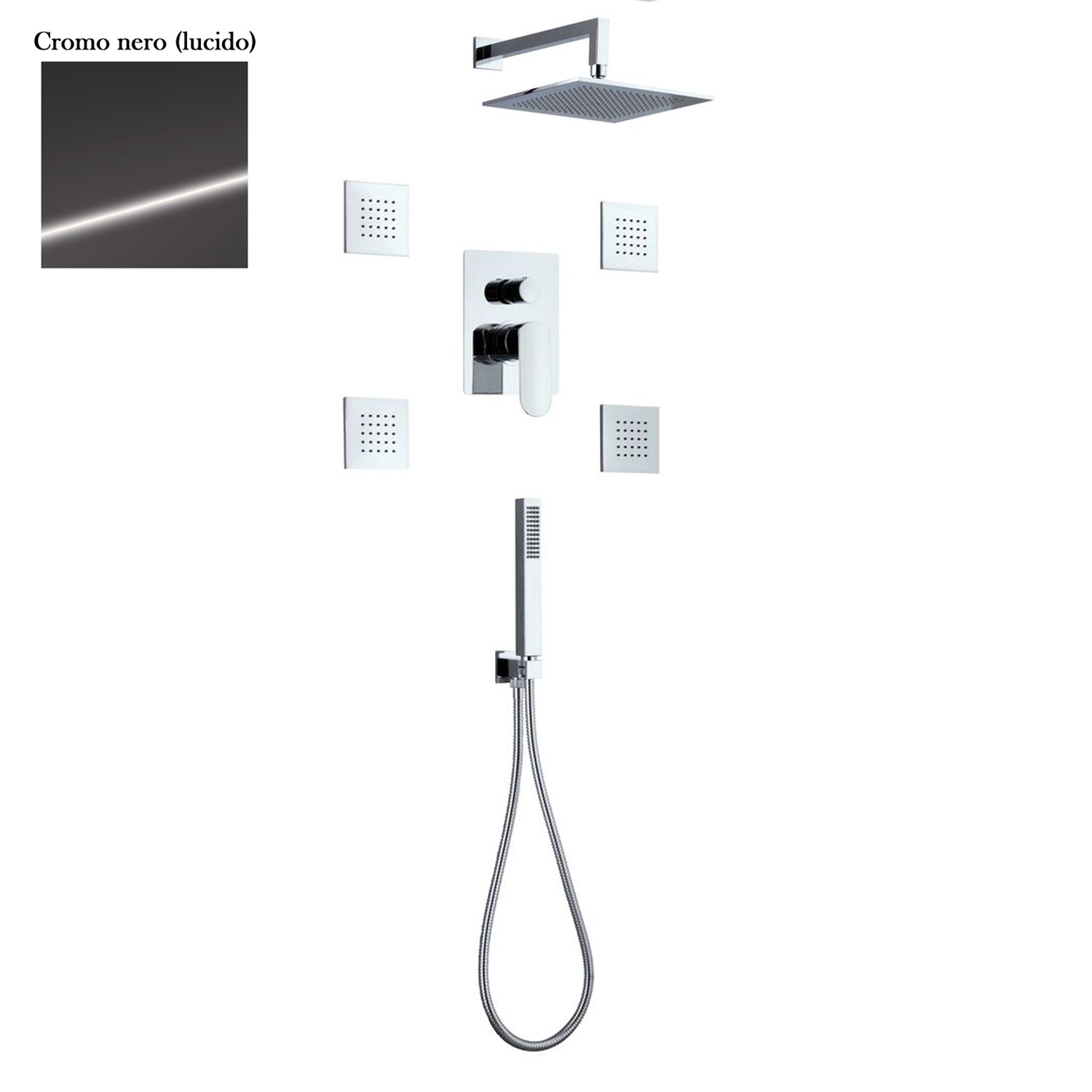 Set doccia composto da soffione Parigi