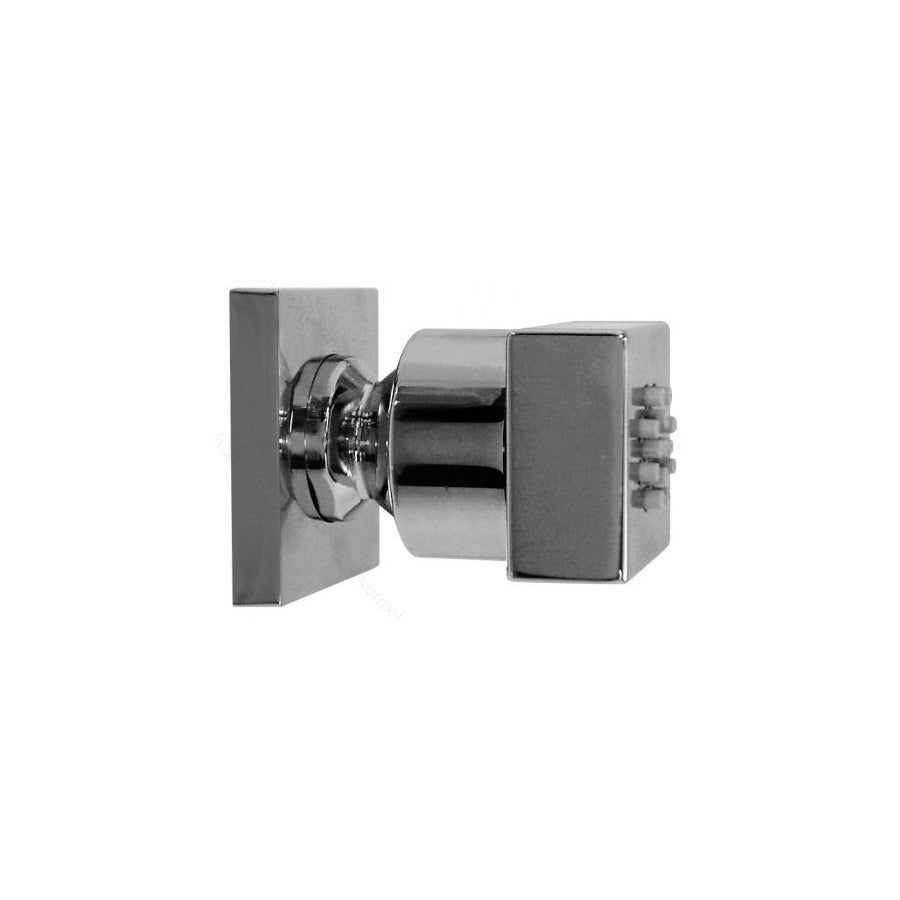 Soffione doccia Paffoni Quadro 30x30 in metallo anticalcare con getti laterali