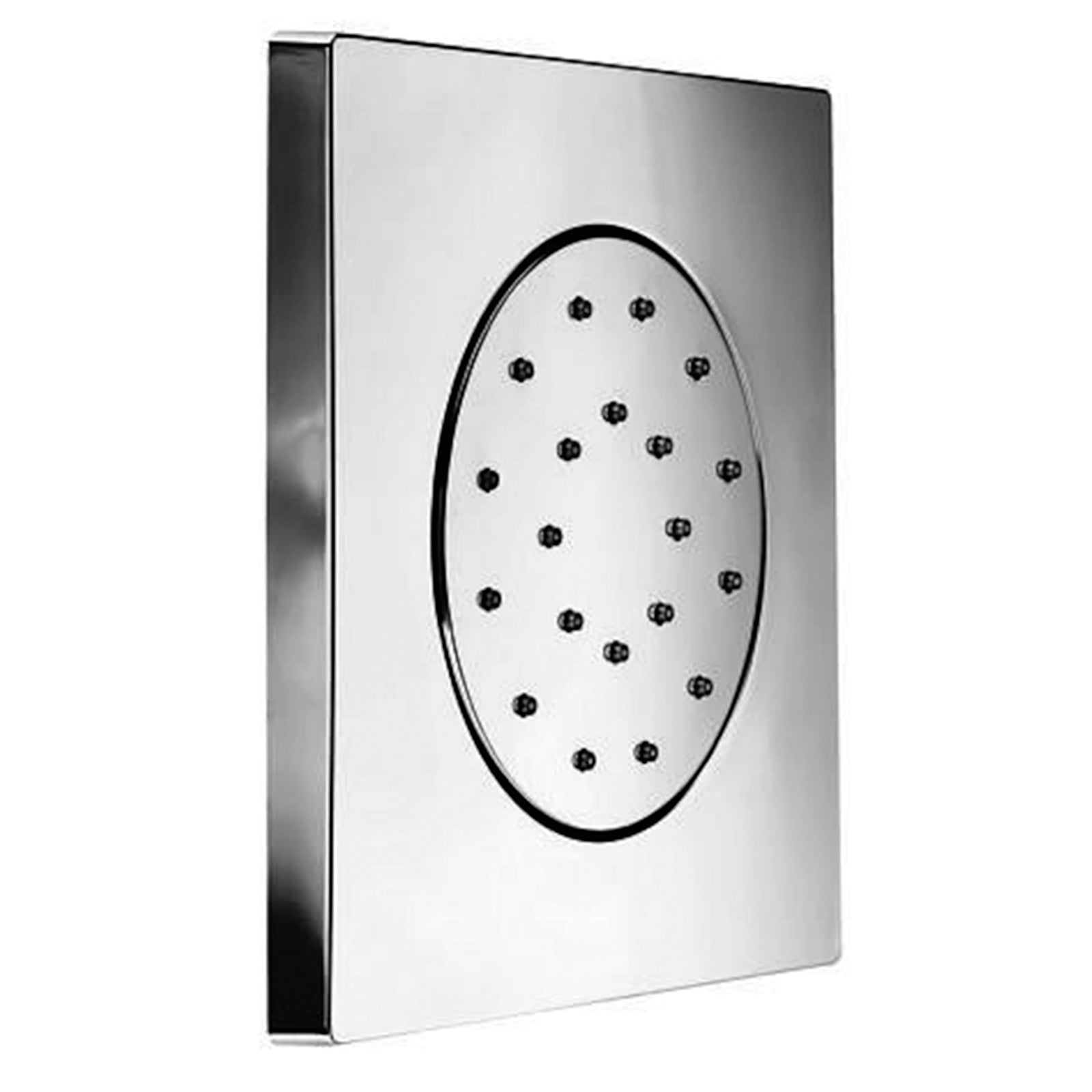 Soffione doccia quadrato Paffoni in ABS cromato