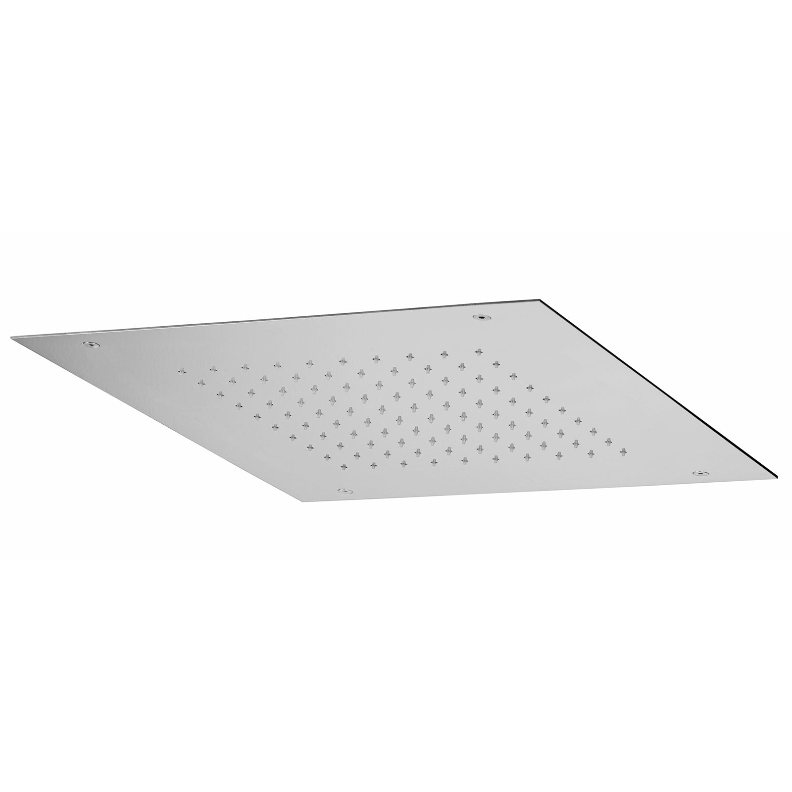 Soffione doccia anticalcare quadrato 43x43 cm Paffoni New York in metallo