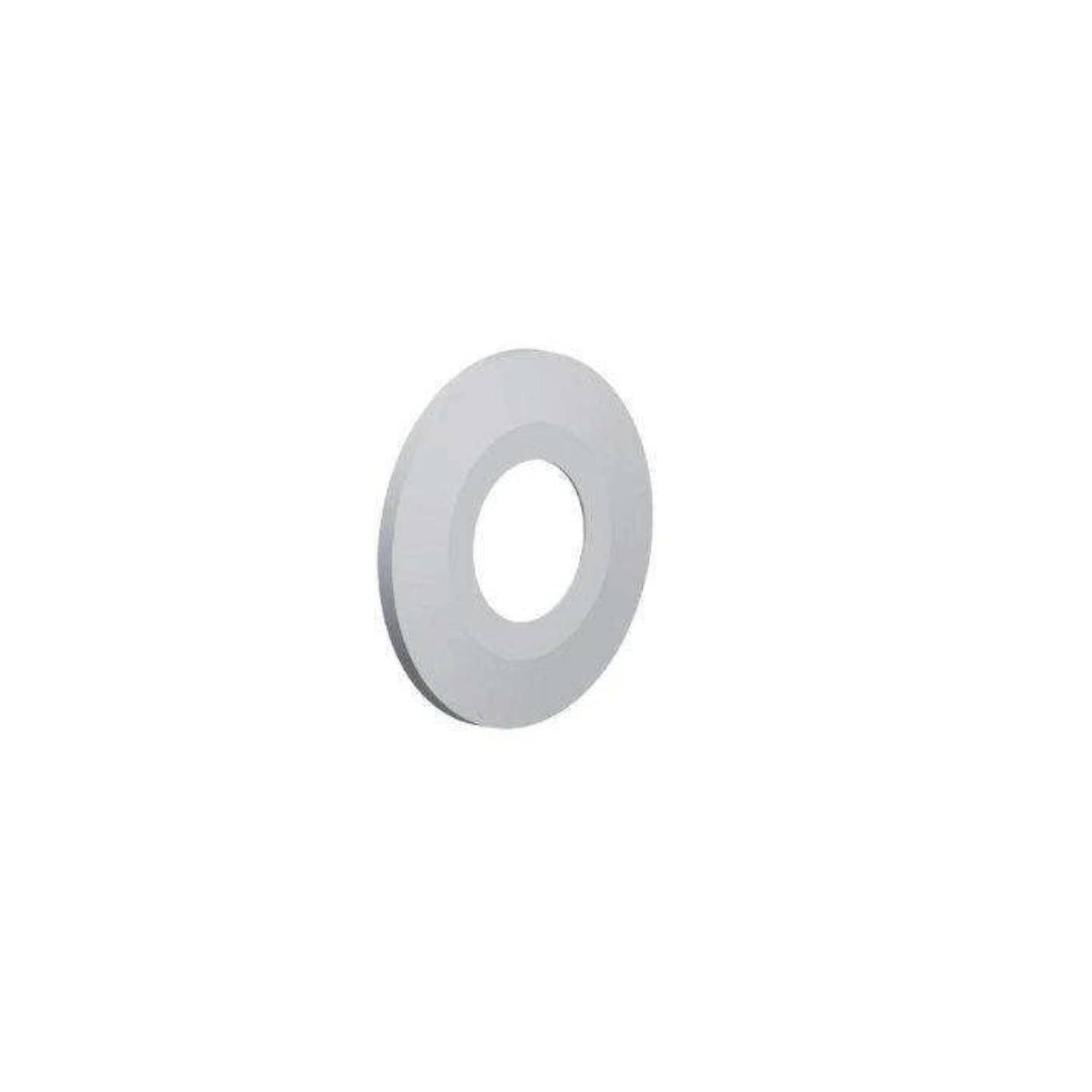 Piastra lusso tonda con guarnizione cod. ZPIA013CR Ø110MM Cromo Paffoni