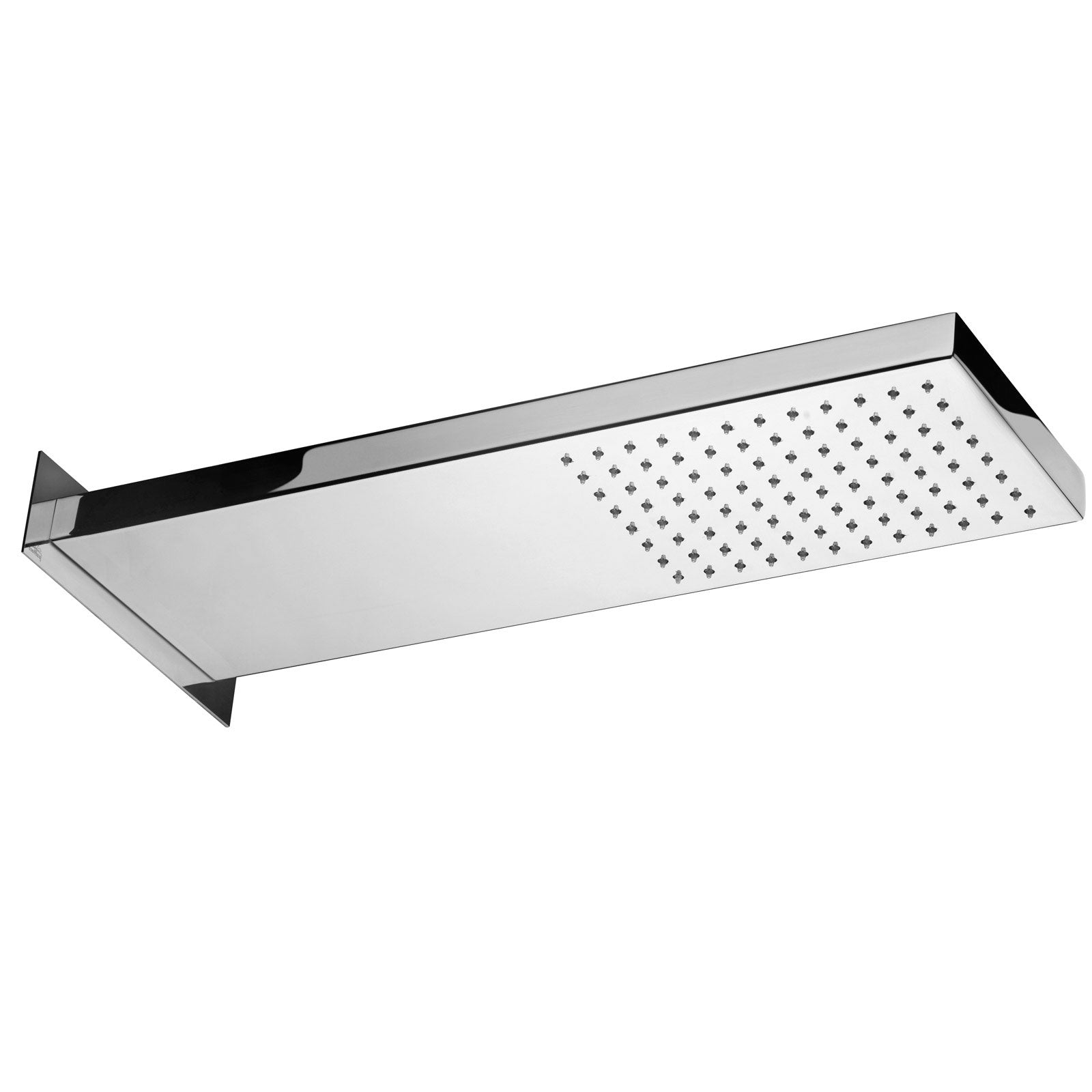 Soffione doccia a muro in metallo Paffoni Free 500x160 cm