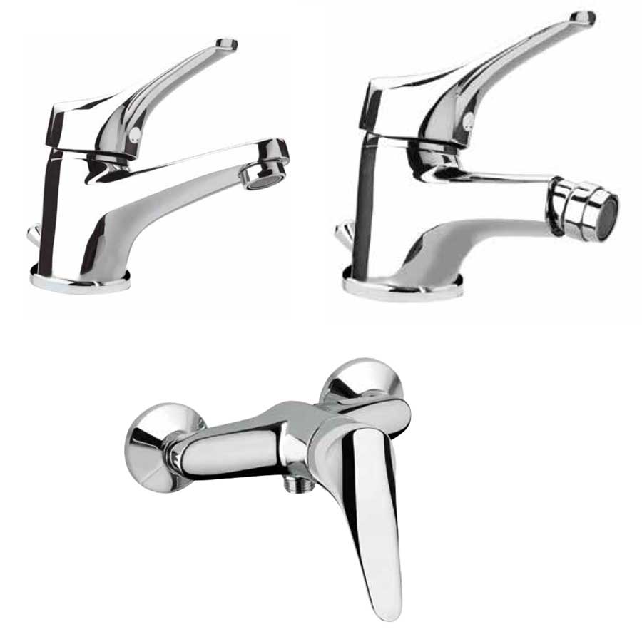 Set di miscelatori da bagno per lavabo