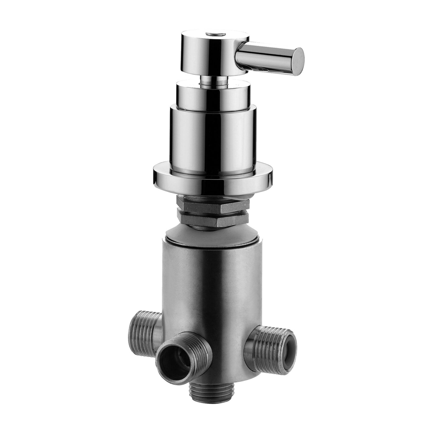 Deviatore Paffoni Minimal per bordo vasca 2 vie - Cromo