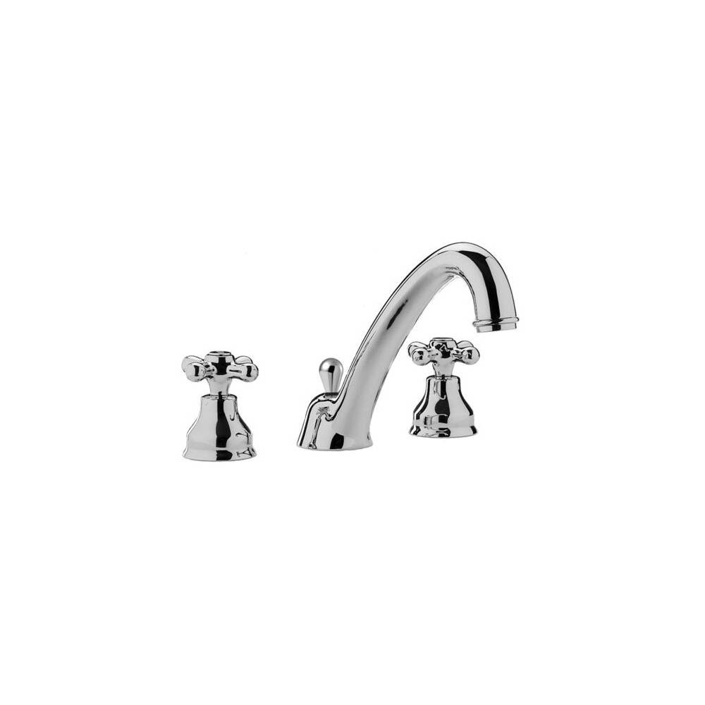 Batteria lavabo con scarico seri Iris modello IRV055CR cromato Paffoni