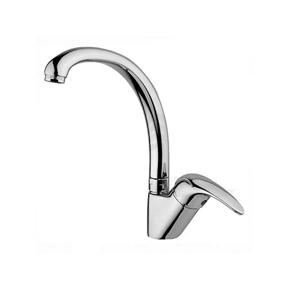 Miscelatore lavello con canna orientabile serie Nettuno Due modello ND181CR cromo Paffoni