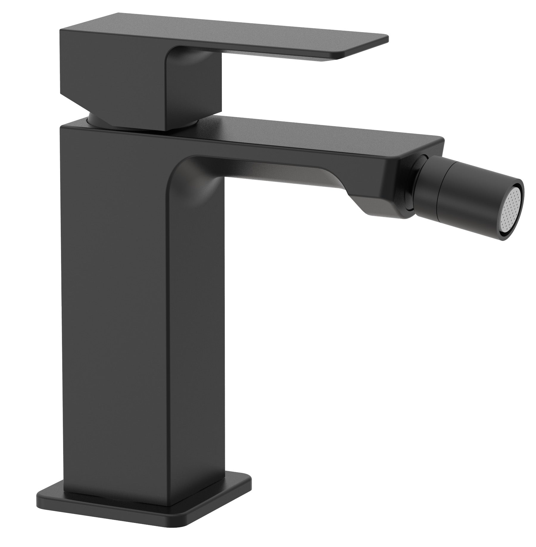 Miscelatore bidet Paffoni Elle ottone Nero Opaco senza piletta di scarico