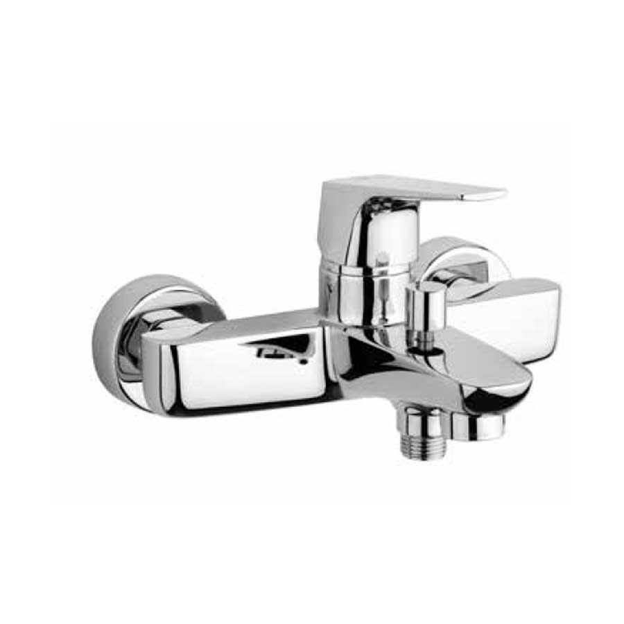 Rubinetto Miscelatore Monocomando per Vasca Esterno senza set Duplex cromato collezione Bloom di Argo Rubinetterie