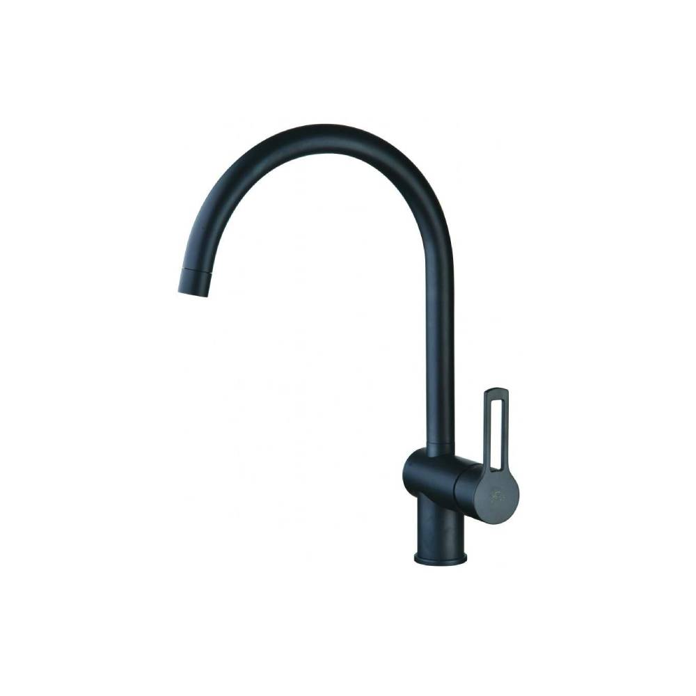 Miscelatore lavello serie RINGO modello RIN180NO colore nero opaco Paffoni