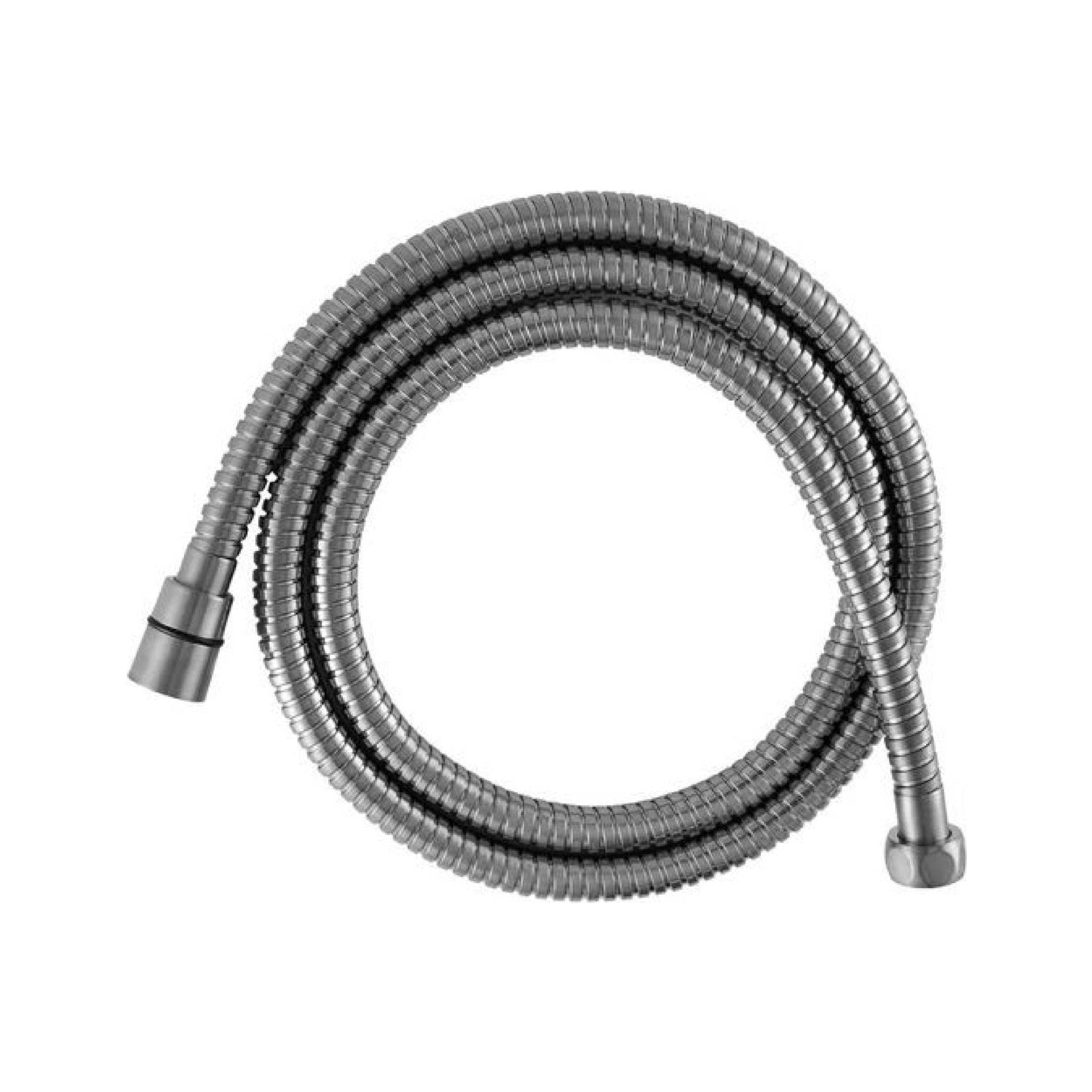 Paffoni flessibili in ottone Lusso 1/2"Gx1/2"G con calotta conica girevole - Steel Looking