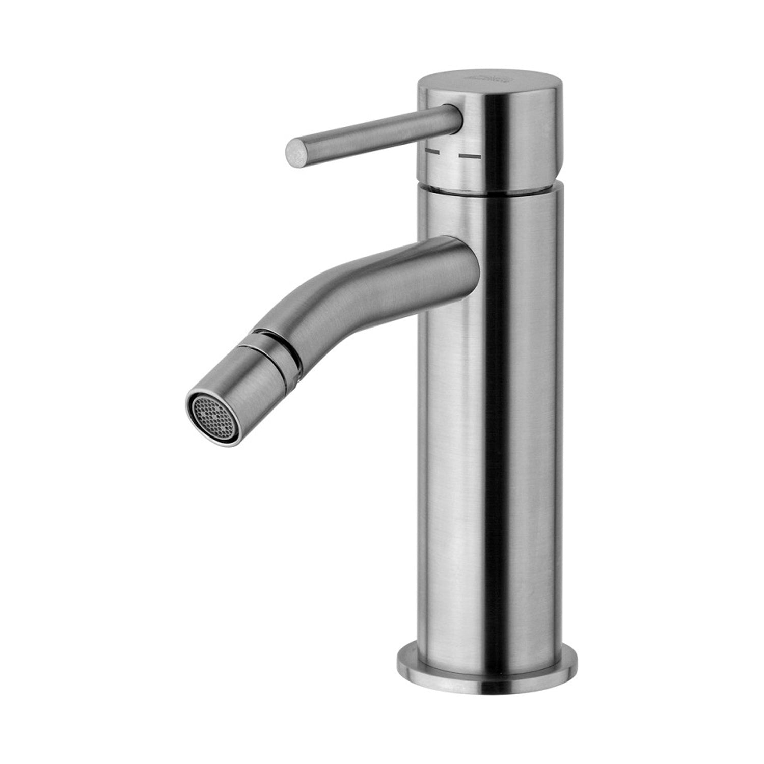 Miscelatore bidet Paffoni Light effetto satinato con piletta click-clack
