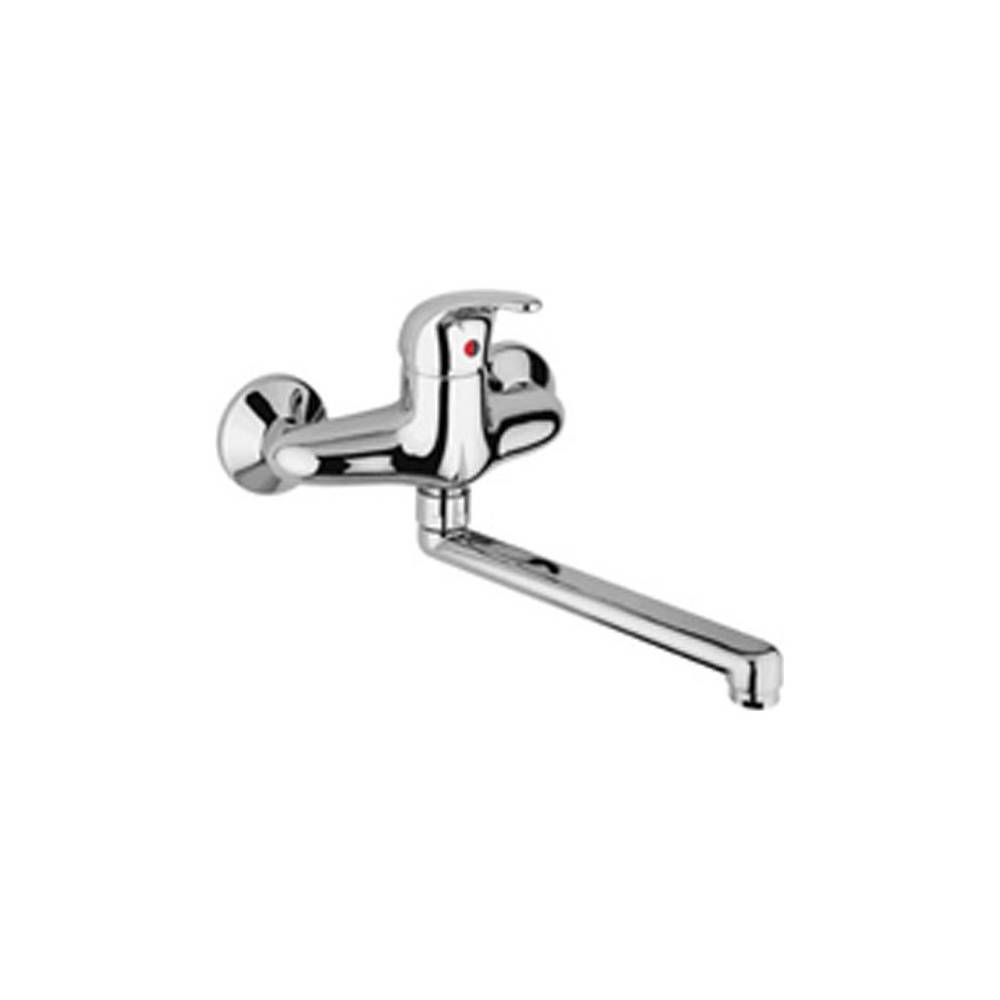 Miscelatore cucina a parete serie Nettuno Due modello ND161CR cromo Paffoni