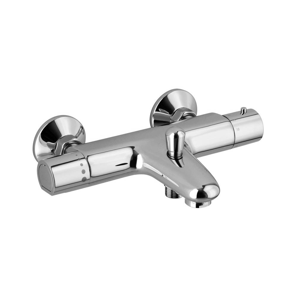 Miscelatore vasca termostatico serie Equo Star New modello EQS022CRNEW cromo Paffoni