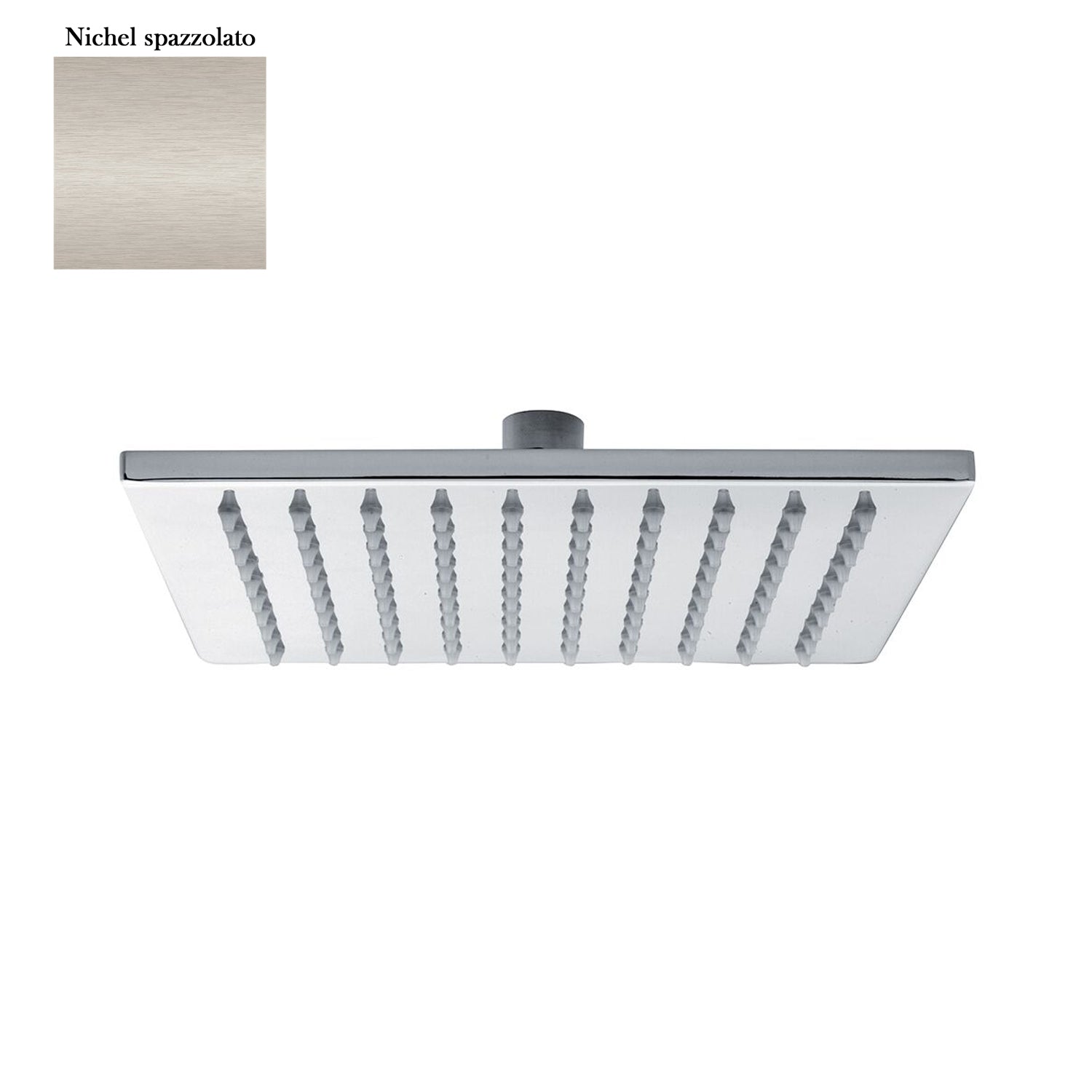 Soffione Calais 300mm monogetto e ispezionabile nichel