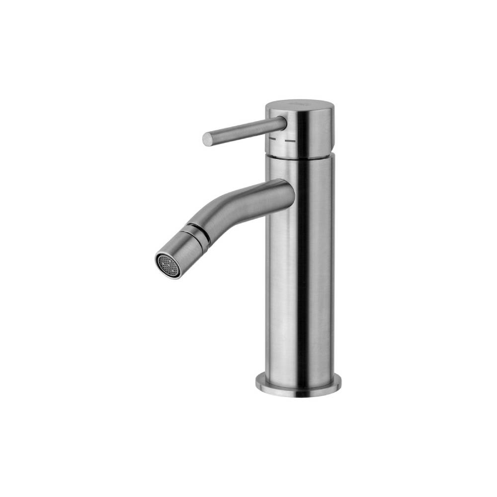 Miscelatore bidet serie Light modello LIG131ST steel looking Paffoni