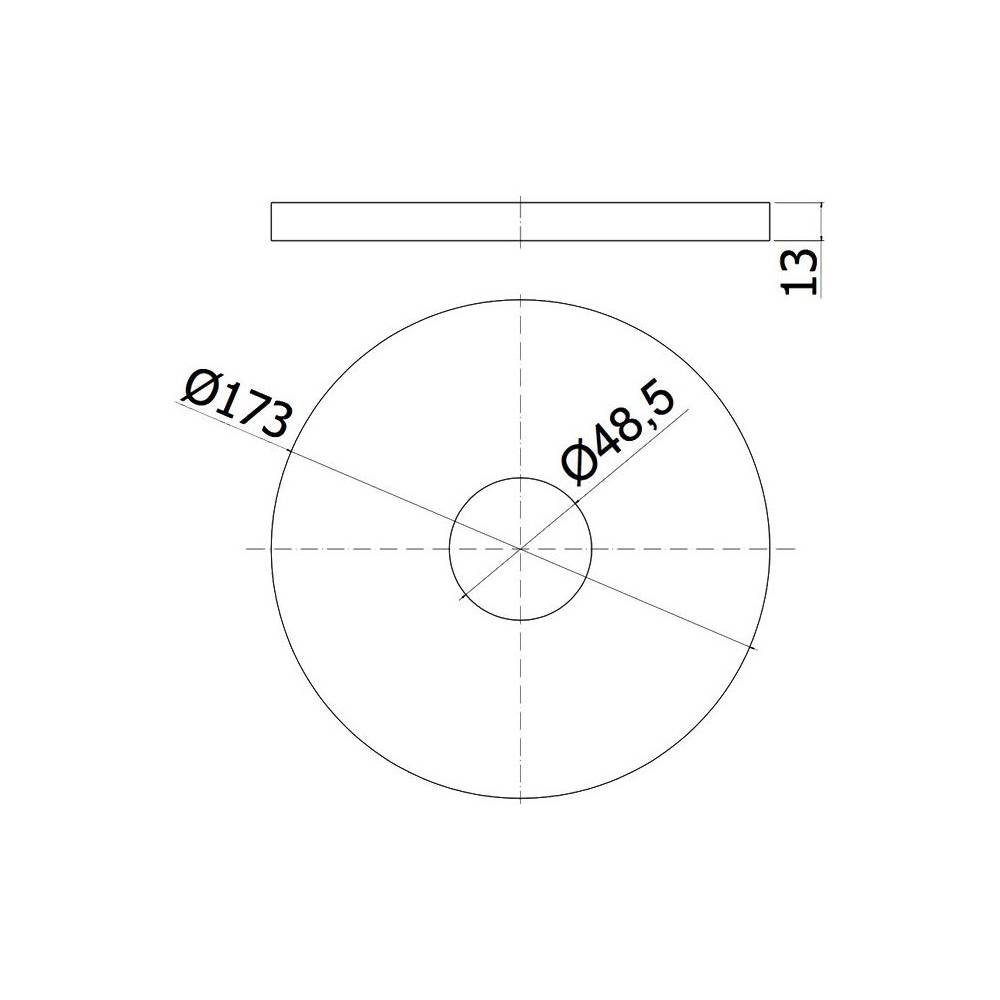 Miscelatore doccia serie Light modello LIGBOX010CR cromo Paffoni