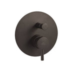 Miscelatore doccia Incasso Con Deviatore serie Light modello LIGBOX015NO/M colore Nero Opaco Paffoni