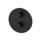 Miscelatore termostatico incasso doccia serie Light modello LIQ013NO colore nero opaco Paffoni