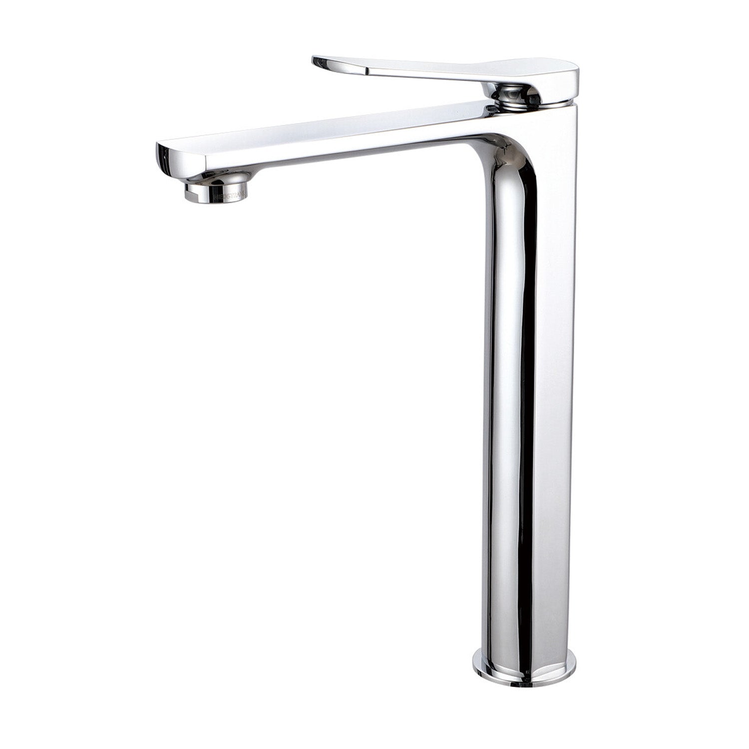 Miscelatore lavabo alto serie Lumix in ottone cromato