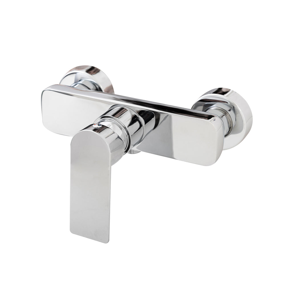 Miscelatore esterno doccia Lumix in ottone cromato