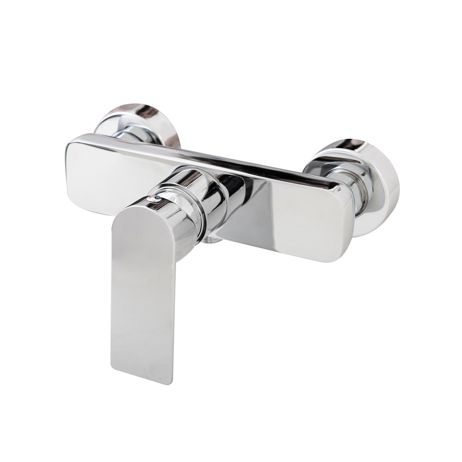 Miscelatore esterno doccia Lumix in ottone cromato