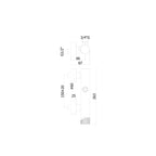 Miscelatore Doccia Esterno modello JO168RCR Paffoni Senza Doccetta Cromo