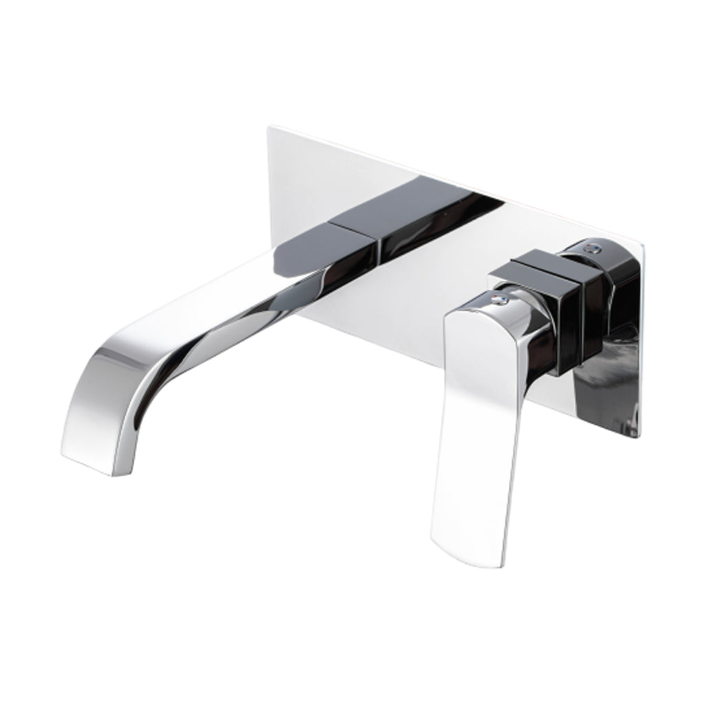 Composizione di miscelatori per lavabo incasso easy box squadrato