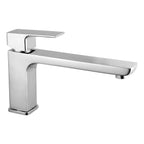 Miscelatore lavabo prolungato serie Nix in ottone cromato