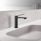 Set miscelatori lavabo e bidet in ottone modello Tilt Paffoni Nero Opaco
