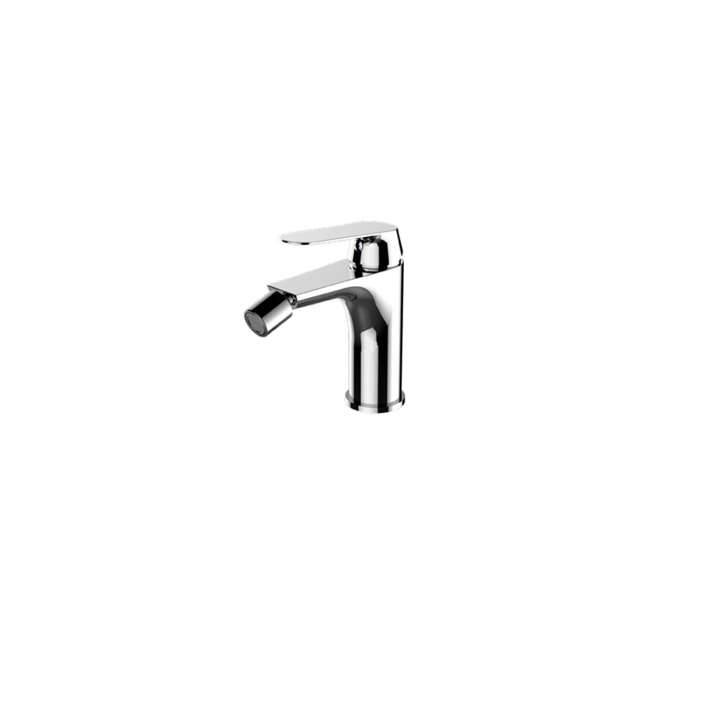 Kit miscelatori lavabo+bidet in ottone cromato con scarico pop-up serie Sky Keller Taps