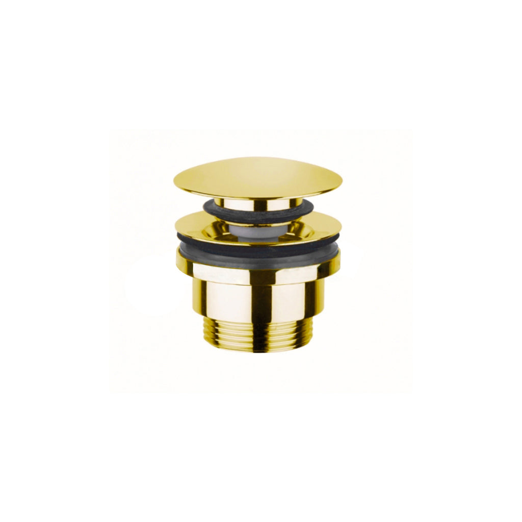 Piletta click clack in ottone lucido 1"1/4