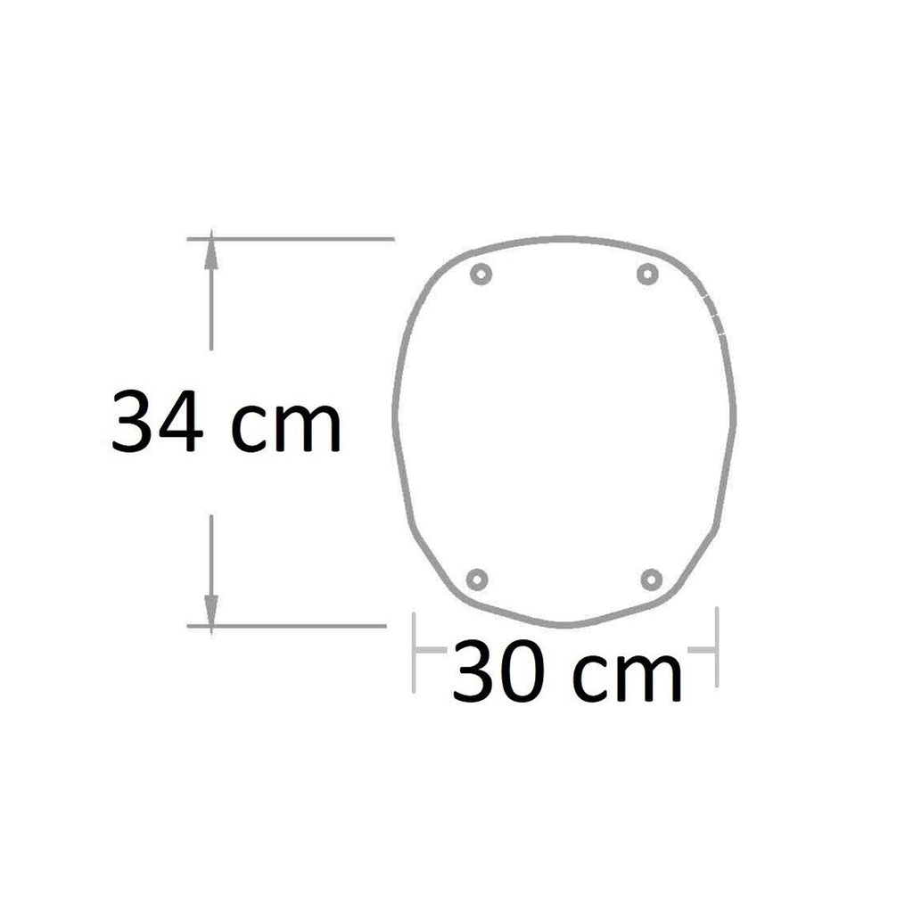 Colonna doccia foglia bianca in HDPE
