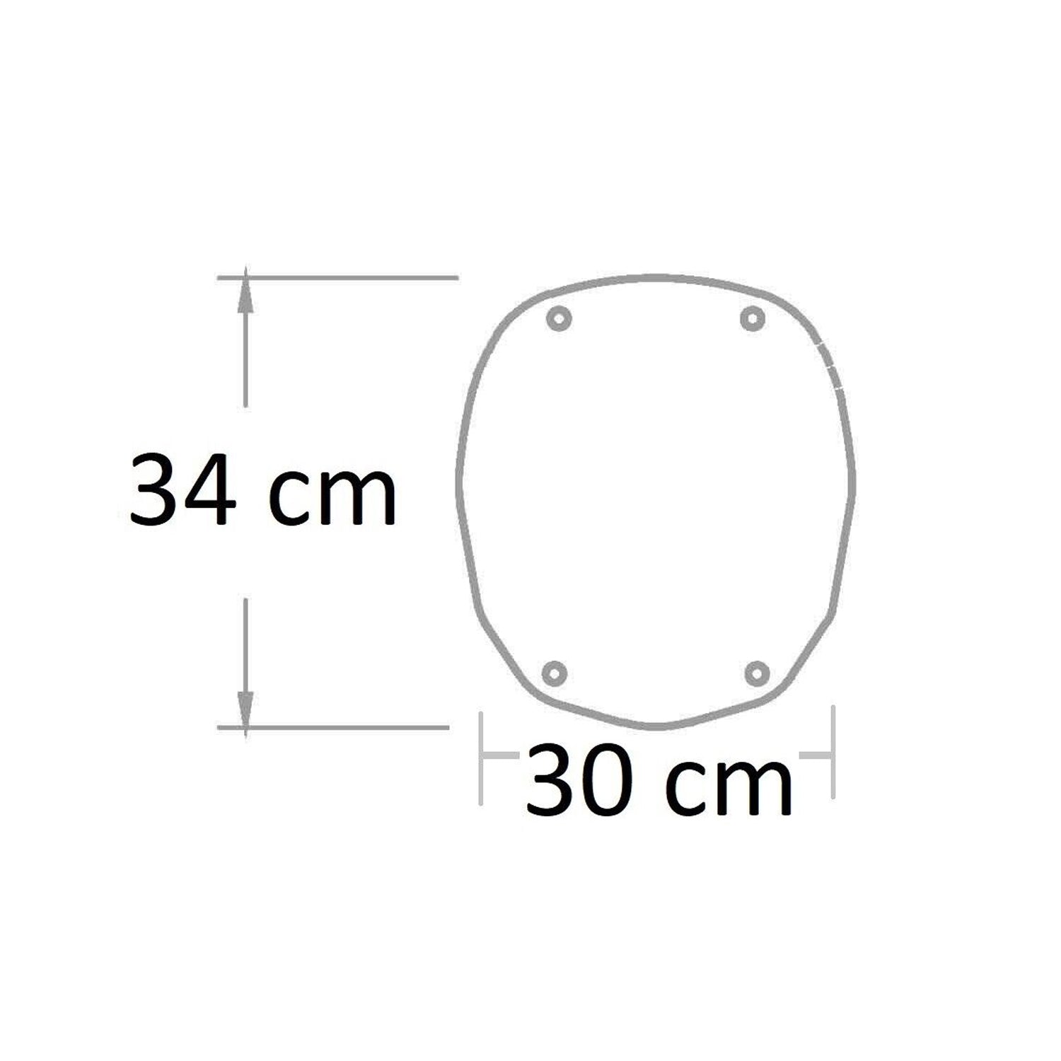 Colonna doccia foglia bianca in HDPE