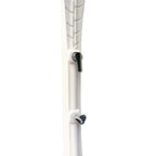 Colonna doccia foglia bianca in HDPE