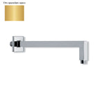 Braccio doccia squadrato in ottone 22x22mm oro spazzolato