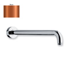 Braccio doccia lusso tondo in ottone lunghezza 300mm rame