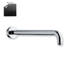 Braccio doccia lusso tondo in ottone lunghezza 350mm mm nero