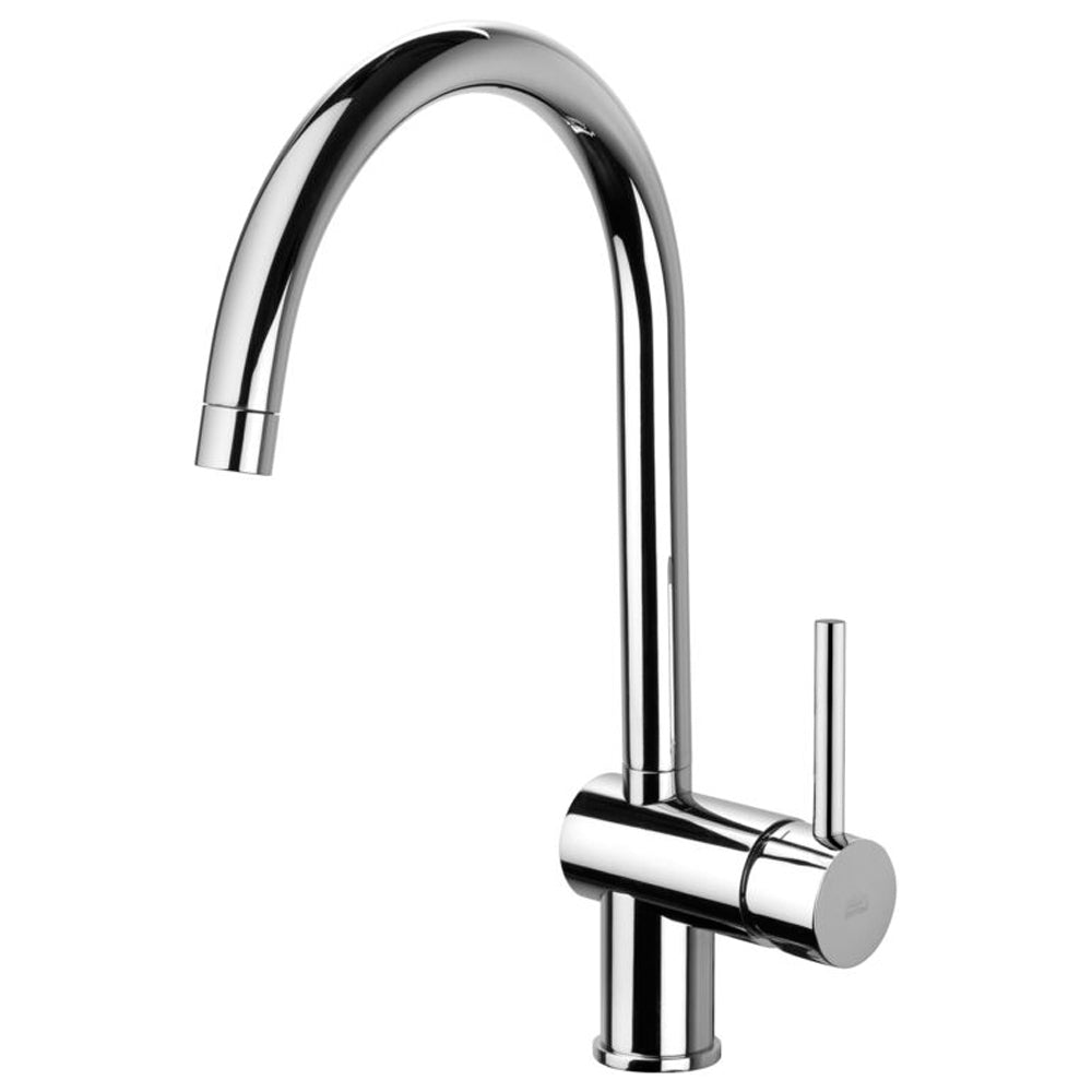 Miscelatore Lavello Monoforo in ottone cromato Paffoni Light