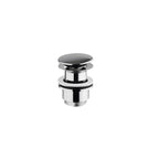 Piletta per lavabo con comando a pressione con troppopieno per spessore 30-45 mm di Mamoli Rubinetterie