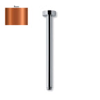 Braccio doccia a soffitto tondo 23mm x 100mm rame