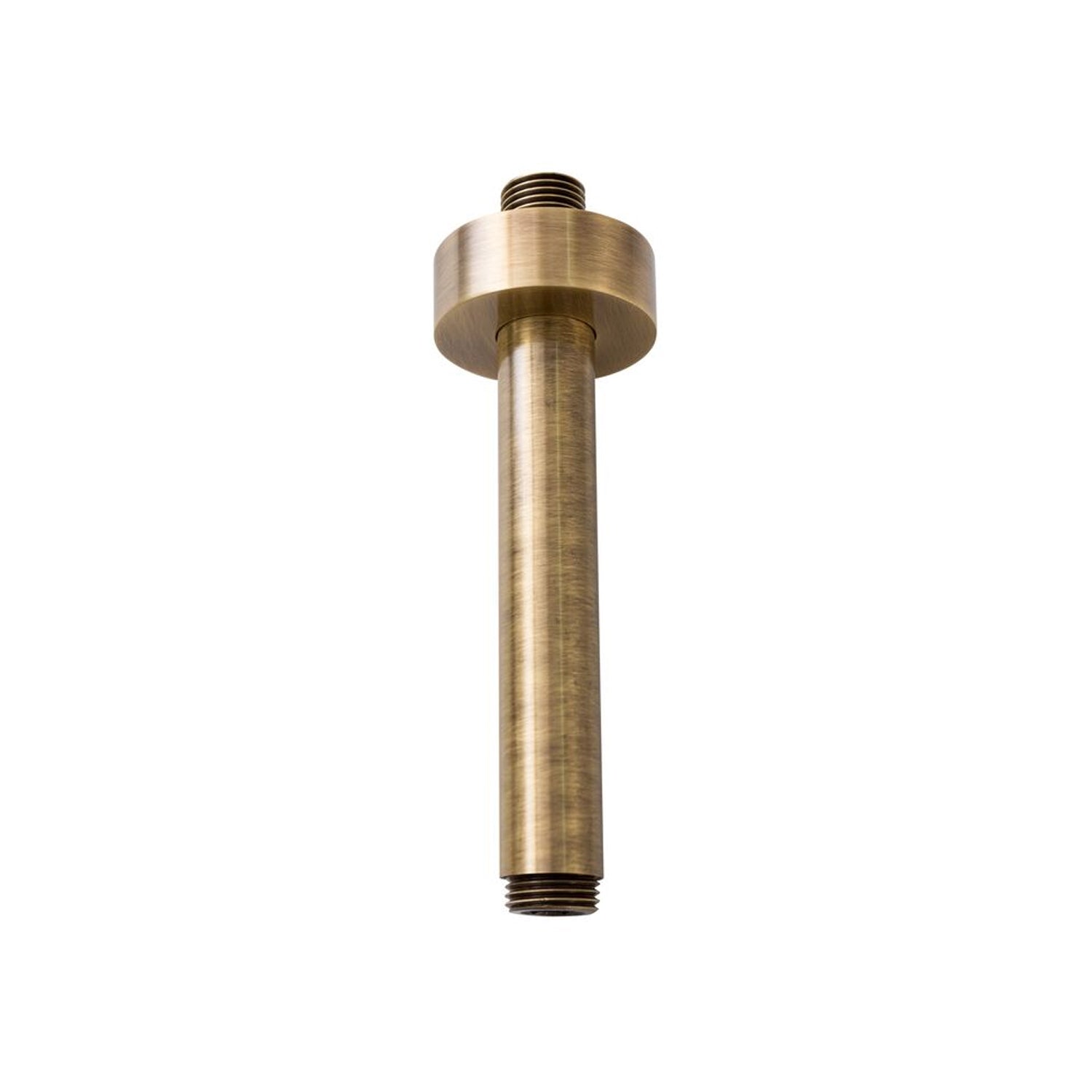 Braccio doccia a soffitto tondo 23mm x 200mm bronzo
