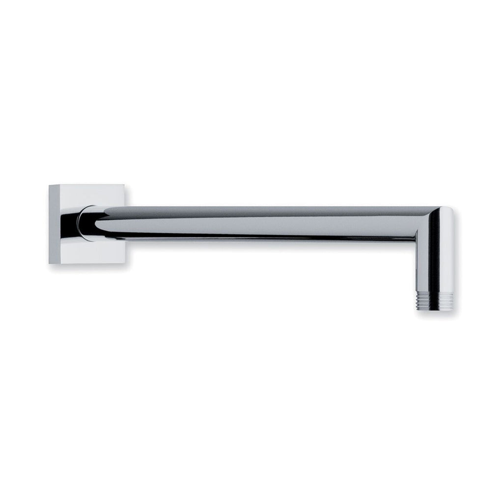 Braccio doccia tondo 20mm in ottone con rosone quadro