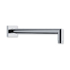 Braccio doccia tondo 20mm in ottone con rosone quadro