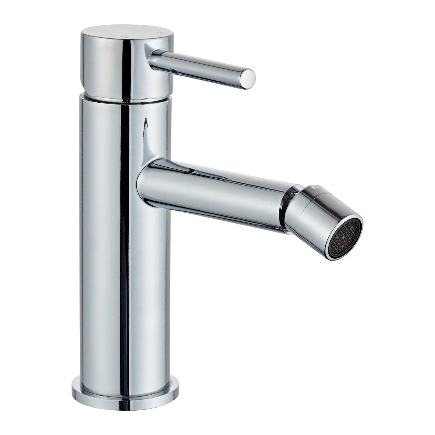 Miscelatore bidet serie Moon in ottone cromato
