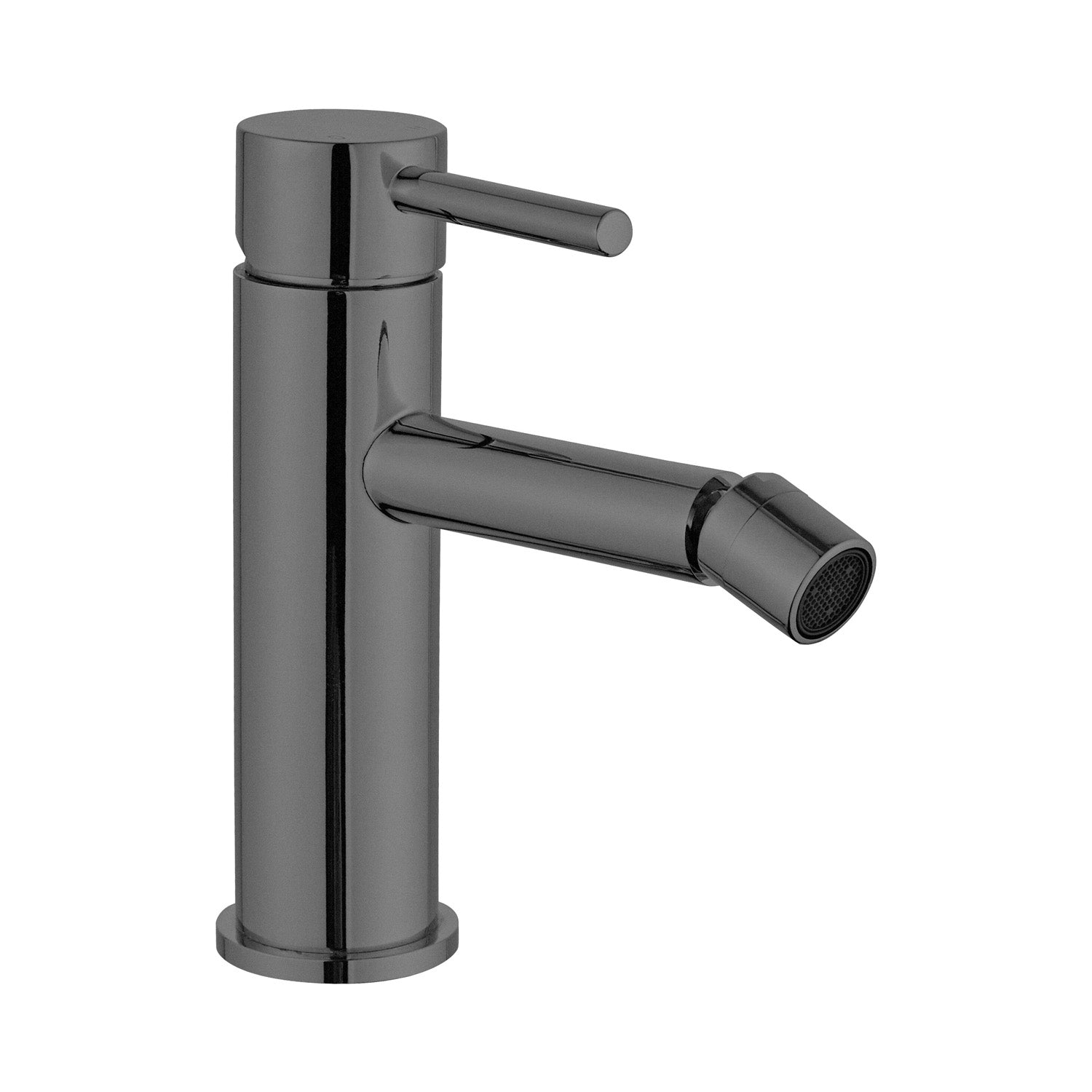 Miscelatore bidet serie Moon in ottone nero opaco