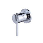 Miscelatore lavabo incasso serie Moon in ottone cromato