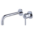 Miscelatore lavabo incasso serie Moon in ottone cromato