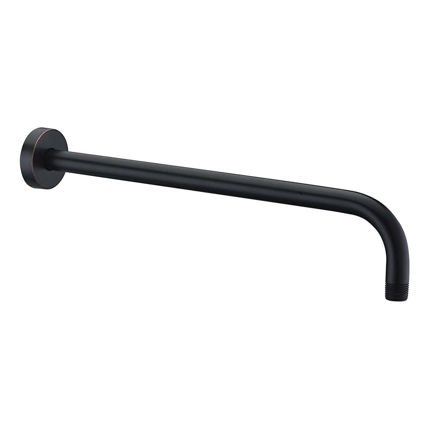 Braccio doccia lusso in ottone verniciato nero opaco Paffoni 30 cm
